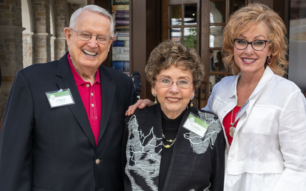 Chuck, Cynthia, and Colleen